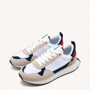 SNEAKERS BLANCAS CON CONTRASTES DE COLOR PARA HOMBRE ZENNOR