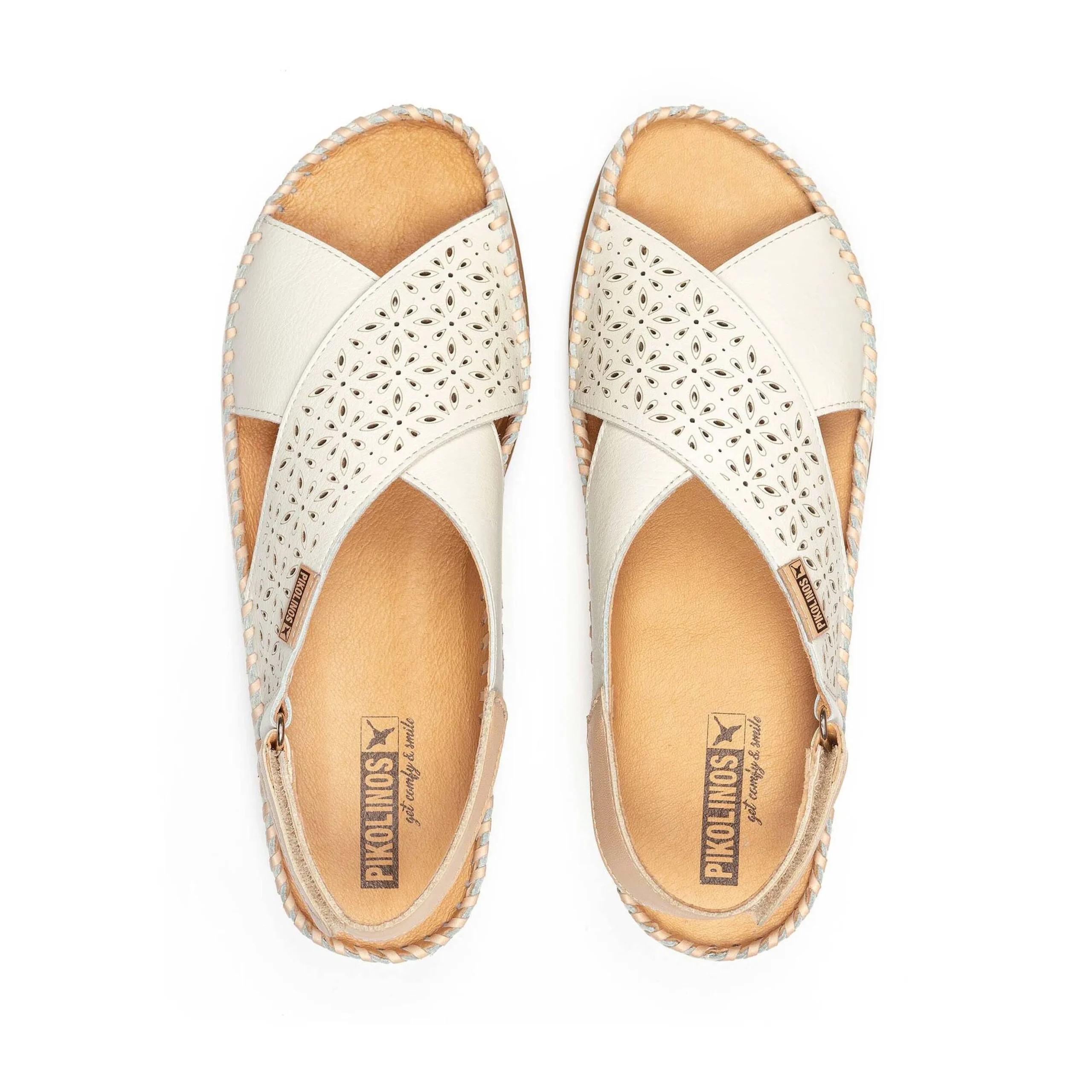 CADAQUES Sandalias con cierre adherente y cuña para mujer W8K-0848C1 - Imagen 2