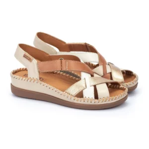CADAQUES Sandalias con cierre adherente y cuña para mujer  W8K-0741C2