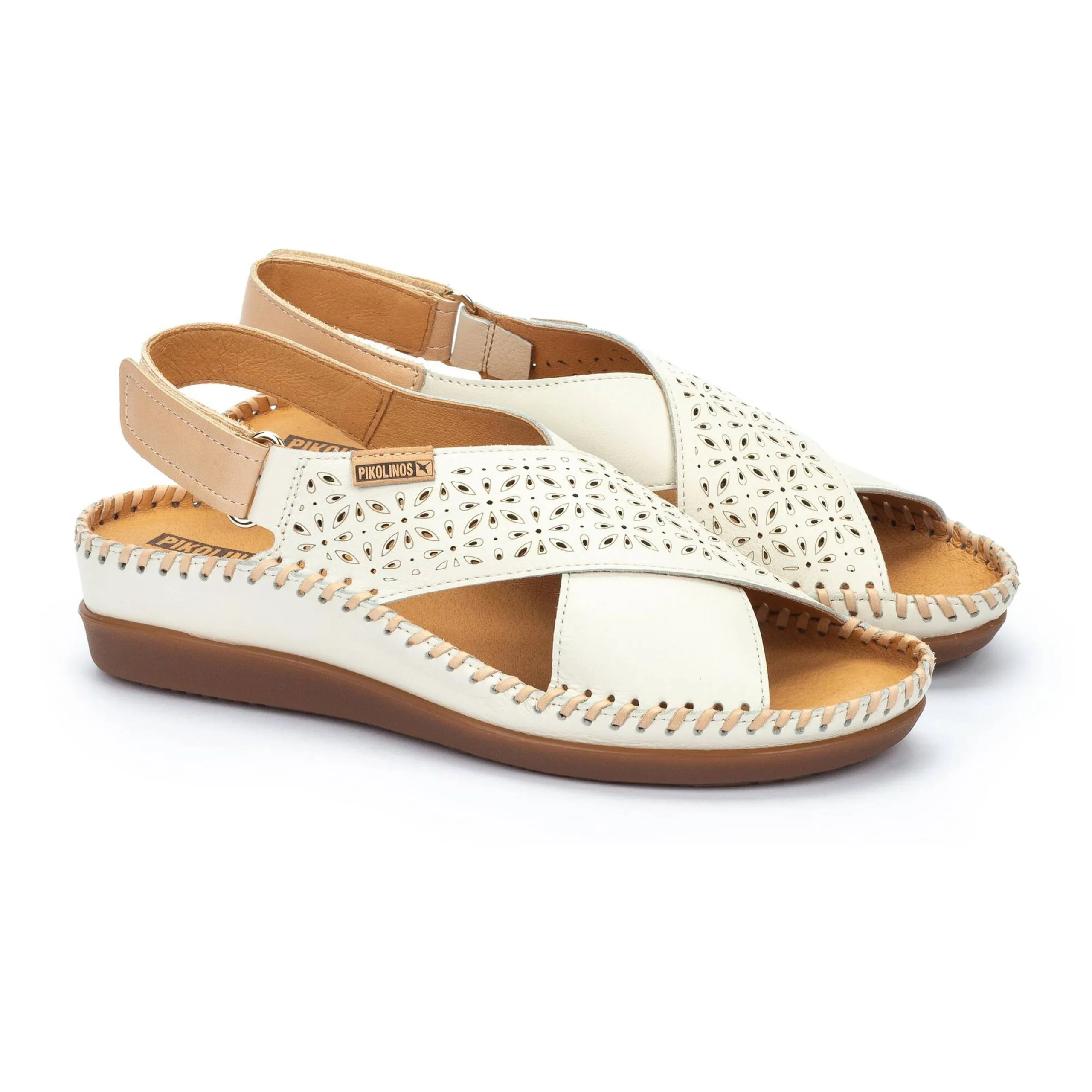 CADAQUES Sandalias con cierre adherente y cuña para mujer W8K-0848C1