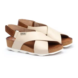 MAHON Sandalias con cierre adherente y cuña para mujer W9E-0912
