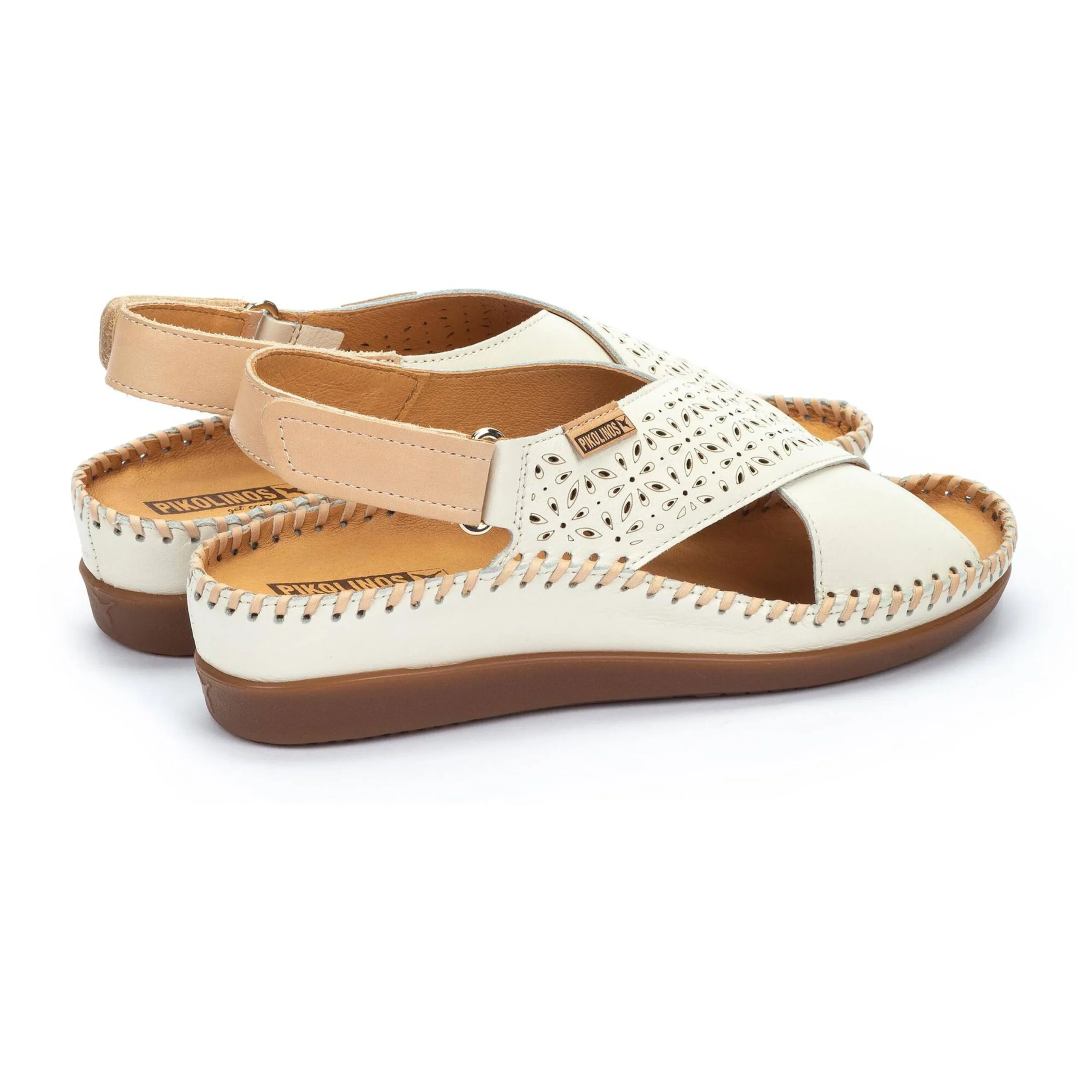 CADAQUES Sandalias con cierre adherente y cuña para mujer W8K-0848C1 - Imagen 4