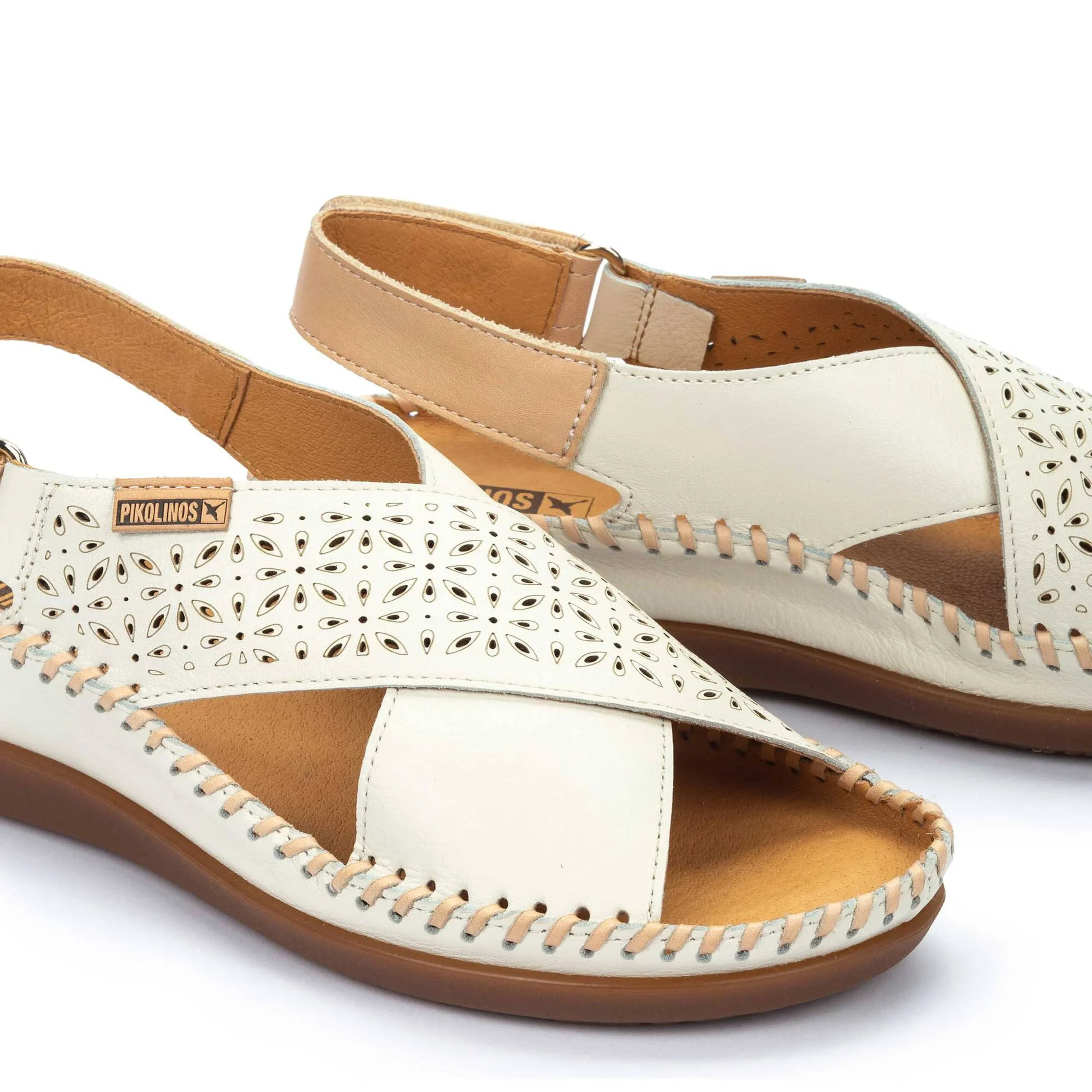 CADAQUES Sandalias con cierre adherente y cuña para mujer W8K-0848C1 - Imagen 5